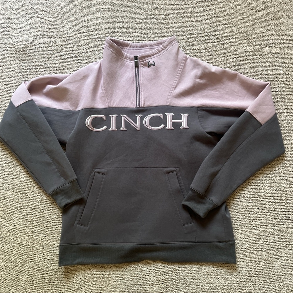 Cinch Pink Pullover Sweatshirt